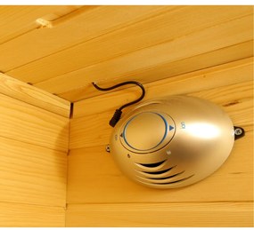 Sauna DeLuxe 4440 CB / CR, barna