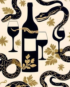 Illusztráció Snakes a Wines, Uma Gokhale