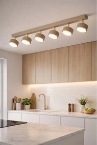 BRILAGI - LED spotlámpa MONO 6xGX53/30W/230V bézs/arany