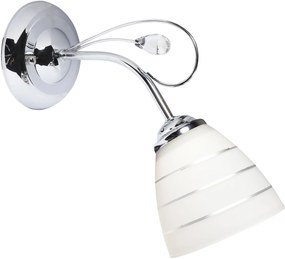 Candellux Simpli oldalfali lámpa 1x40 W fehér 21-64288