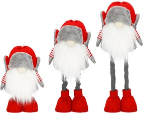 Karácsonyi Törpe XL 50cm Teleszkópos Nagy Dekoráció Ajándék Dekoráció