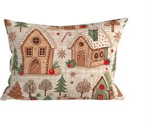 Mikroszálas párnahuzat GINGER HOME 50x70 cm, színes kivitel