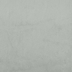 2 db világosszürke bársony díszpárna Ø15x50 cm