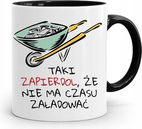 Bögre Fekete Építő Barkács Szakember Ajándék fényképes nyomtatással