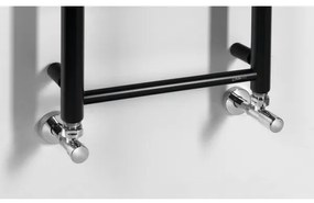 Sapho - Fürdőszobai radiátor DINA 334W 35x168 cm matt fekete