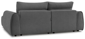 Szürke sarokkanapé Aden – Bobochic Paris