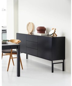 Fekete alacsony komód 180x89 cm Edge by Hammel - Hammel Furniture