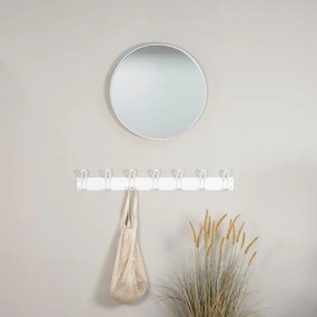 Fehér fém fali fogas Miles – Spinder Design