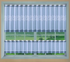 Mg Irigység jacquard 34310 hamu fehér 60cm pol