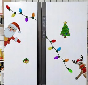 Karácsonyi autó dekorációk, autó izzók, 22 darabos készlet