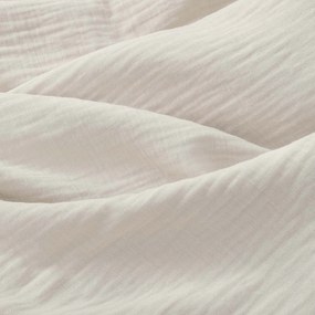 Goldea muszlin párnahuzat - természetes 40 x 40 cm