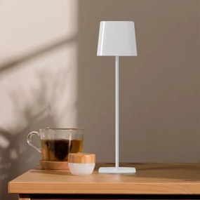 LED Napelemes mágneses asztali lámpa LED/5W/5V 3000-6000K 3600 mAh IP65 fehér