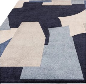 Kék kézi szövésű szőnyeg újrahasznosított szálakból 200x290 cm Romy – Asiatic Carpets