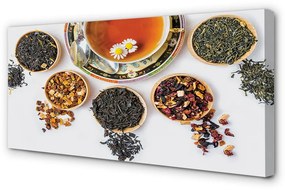 Canvas képek Gyógynövény tea 100x50 cm