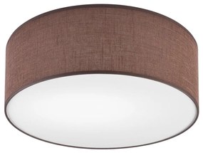 SIRJA mennyezeti lámpa 1xE27/60W/230V, 35 cm átmérő, barna