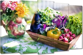 Festmények 150x95 Zöldségek a konyhába