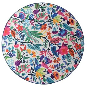 Wild Garden Circle fürdőszobai kilépő, ø 100 cm - Foutastic
