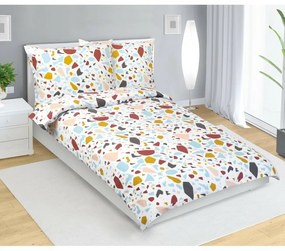 Bellatex Flanel ágynemű Mozaika, 140 x 220 cm, 70 x 90 cm