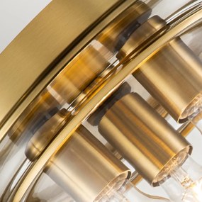 Quoizel Whistling QZ-WHISTLING-F-BB Süllyesztett mennyezeti lámpa 3x40W/E27 IP44