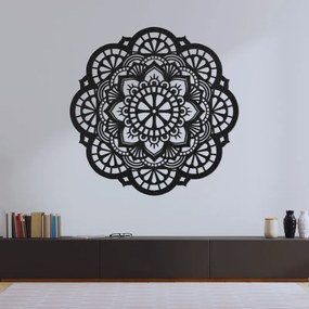 Fából készült fali dekoráció mandala életfény - LUMEN