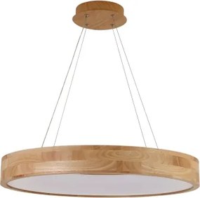 Brilagi -LED függőlámpa kábellel FALCON WOOD LED/40W/230V 3000/4000/6000K 60 cm fa