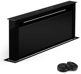 Klarstein Royal Flush Eco 75, páraelszívó, 75 cm, 650 m³/h, EEK A++, aktívszén szűrőkkel együtt