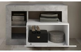 Pad LENOR fehér/szürke beton