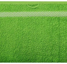 EMI Ates zöld pamut fürdőlepedő 70x140 cm