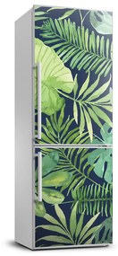 Hűtő matrica Trópusi levelek FridgeStick-70x190-f-108126766