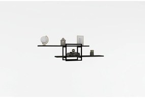 Fali polc Mone - Anthracite, Black
