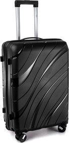 Fekete kabinbőrönd TSA záras „Tide” - méret M