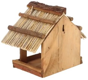 Nádfedeles fa madáretető, magasság 22,8 cm - Esschert Design
