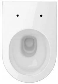 Cersanit Inverto függő WC csésze StreamOn 52 x 35,5 cm + lassan eső ülőke, fehér, S701-432