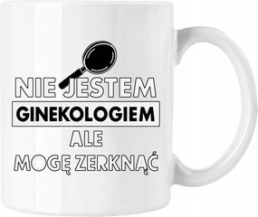 Nőgyógyász bögre vicces idézet fehér 330ml