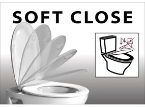 Sapho - LISA SoftClose WC ülőke, fehér