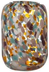 Üveg kézzel készített váza (magasság 18 cm) Vidia – Bloomingville