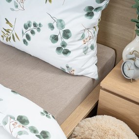 4Home frottír lepedő szürke, 180 x 200 cm