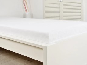 Pamut lepedő DELUXA 145x245 cm fehér