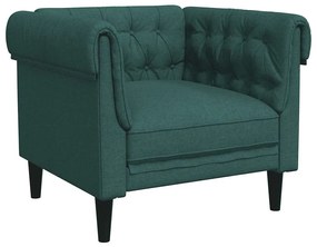 3 részes sötétzöld szövet ülőgarnitúra