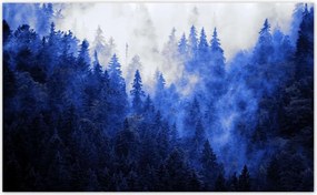 Fotótapéták 416x254 Kék táj Hegyek