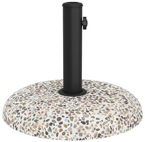Napernyő alap 37/42/52/58mm pólusokhoz Multiszinű Beton 20 kg