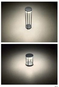 Redo 90676 - LED kültéri lámpa MAX LED/15W/230V 2700K 80 cm IP65 antracit