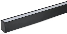 LED Csillár zsinóron SAMSUNG CHIP LED/40W/230V 6400K fekete