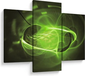 Modern absztrakt kép (90x60 cm)