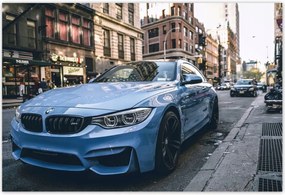 Fotótapéta 104x70 Bmw Kék