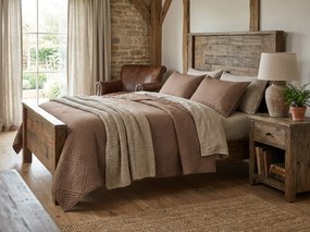 Ágytakaró CALDERA, sötét bézs Méret: 200 x 220 cm