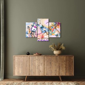 Kép - mesebeli absztrakció (90x60 cm)