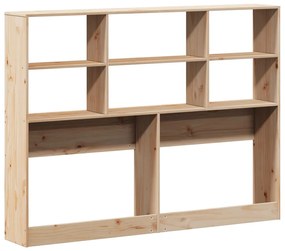 tömör fenyőfa fejtámla tárolóval 140 cm