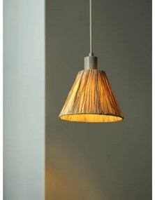 Ledvance - Csillár zsinóron DECOR RAFFIA 1xE27/15W/230V raffia háncs