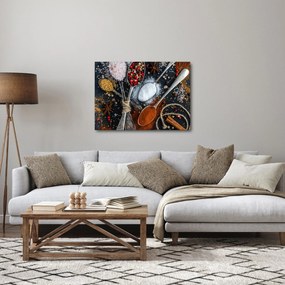 Fűszerek képe (70x50 cm)